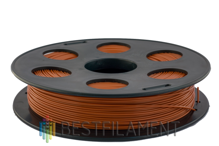 Шоколадный ABS пластик Bestfilament для 3D-принтеров 0,5 кг (1,75 мм)