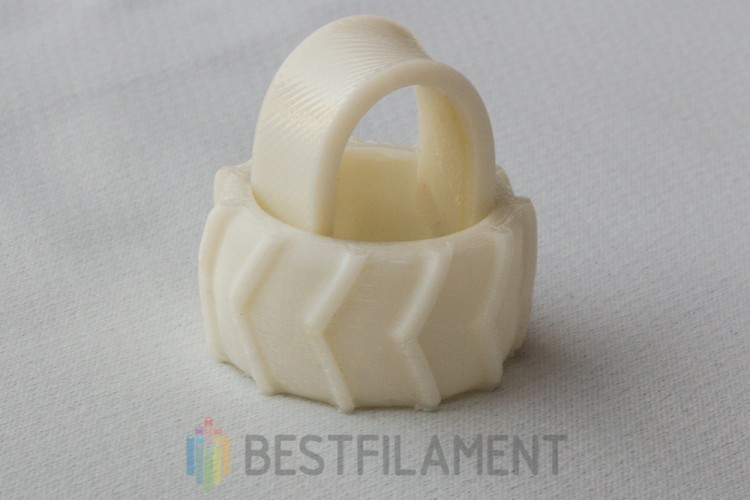 Белый Bflex пластик Bestfilament для 3D-принтеров 0.5 кг (2,85 мм)