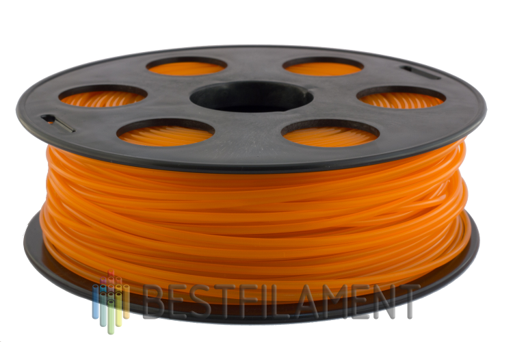Оранжевый PLA пластик Bestfilament для 3D-принтеров 1 кг (2.85 мм)