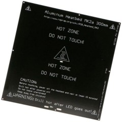 Стол нагревательный алюминиевый MK2a 300*300mm 12V