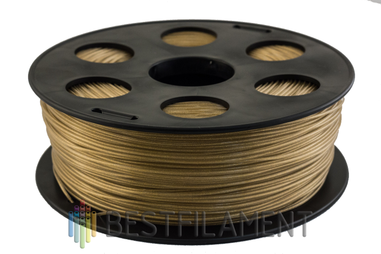 Золотистый металлик Watson Bestfilament для 3D-принтеров 1 кг (1,75 мм) Золотистый металлик Watson Bestfilament для 3D-принтеров 1 кг (1,75 мм)
