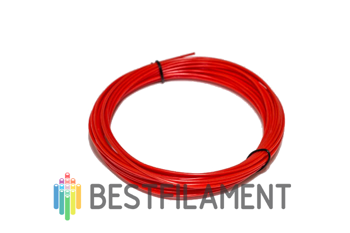 Пробник красного PLA-пластика Bestfilament, 1.75 мм
