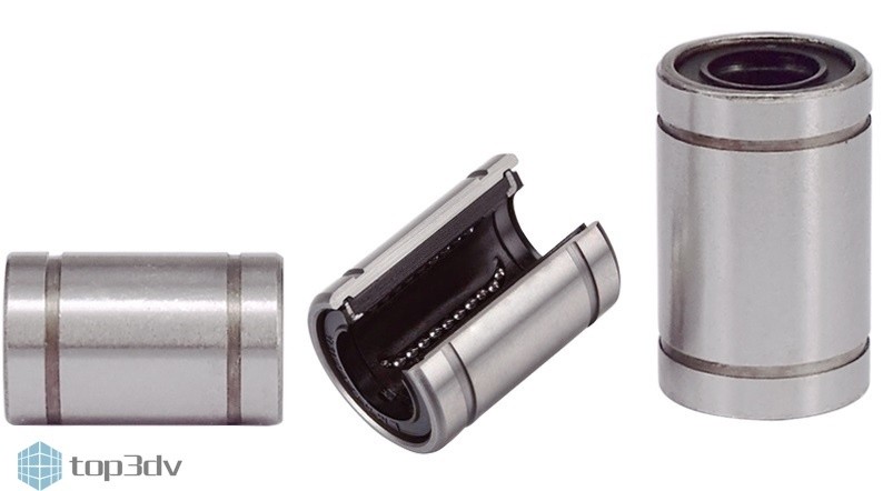 Подшипник линейный LM8LUU 8*15*45мм Подшипник линейный LM8LUU 8*15*45мм