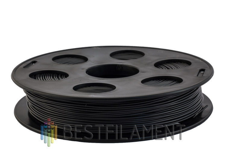 Черный Bflex пластик Bestfilament для 3D-принтеров 0.5 кг (1,75 мм)