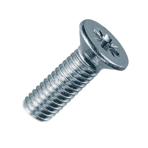 Винт М4*8 DIN965 потай головка оцинковка 20шт