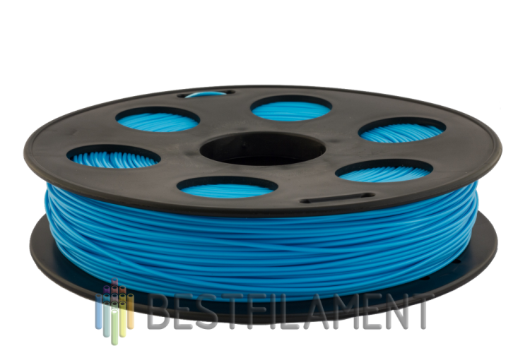 Голубой PETG пластик Bestfilament для 3D-принтеров 0.5 кг (1,75 мм)