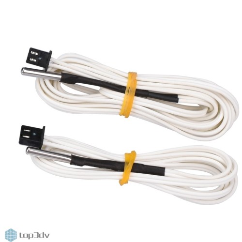 Термистор 100кОм NTC 3950 до 350 градусов на проводе 2м XH2.54