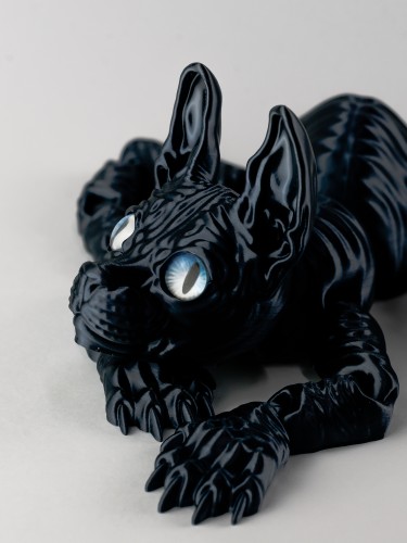 Черный PLA-шелк пластик Bestfilament для 3D-принтеров 1 кг (1,75 мм)