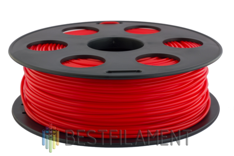 Красный PLA пластик Bestfilament для 3D-принтеров 1 кг (2.85 мм)