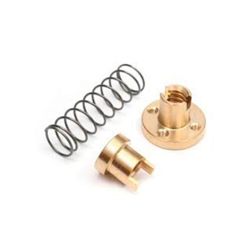 Набор гаек 8мм*2 безлюфтовых с пружиной 2хзаходн