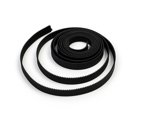 Ремень зубчатый GT2 10мм 1м размотка металлический корд