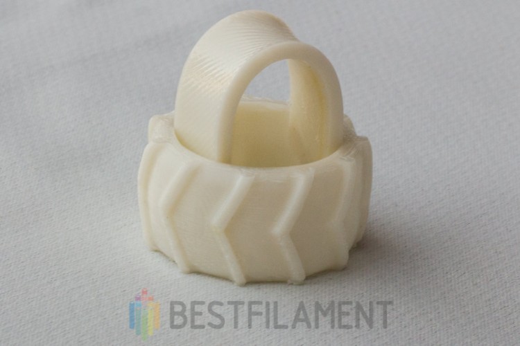 Белый Bflex пластик Bestfilament для 3D-принтеров 0.5 кг (1,75 мм)