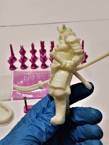 Синий прозрачный фотополимер HardLight , 1 кг