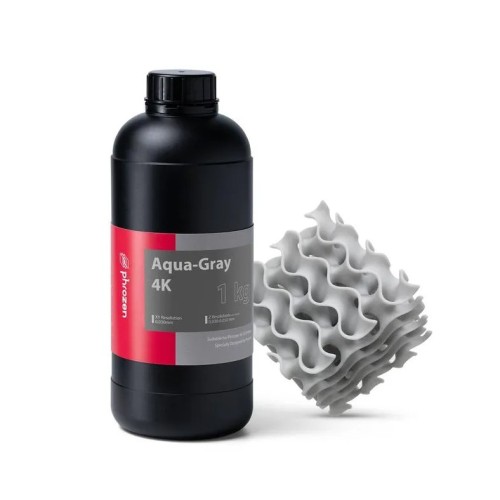 Фотополимер Phrozen Aqua Gray 4K, серый (1 кг)